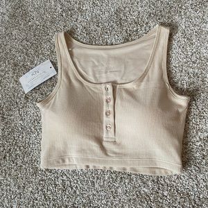 Klassy Network Waffle Knit Crop Brami